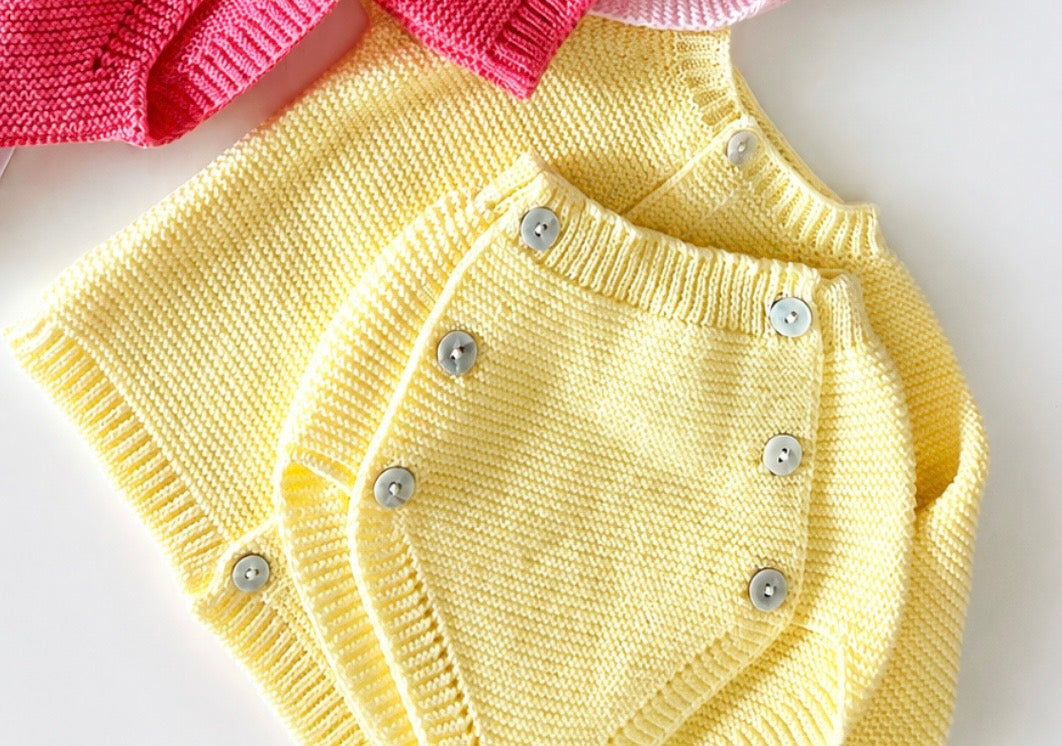 Ensemble en maille 100% coton