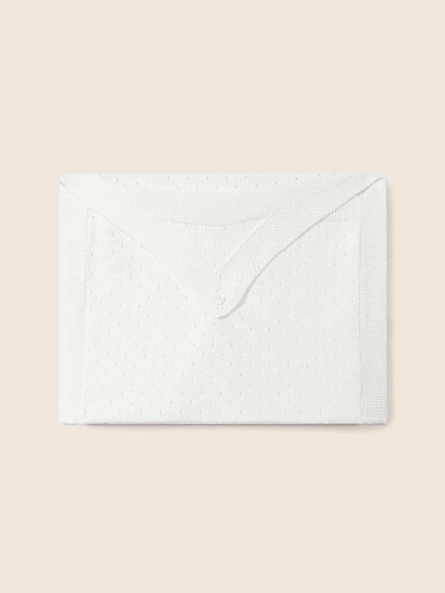Sac porte-vêtements tricoté en coton biologique