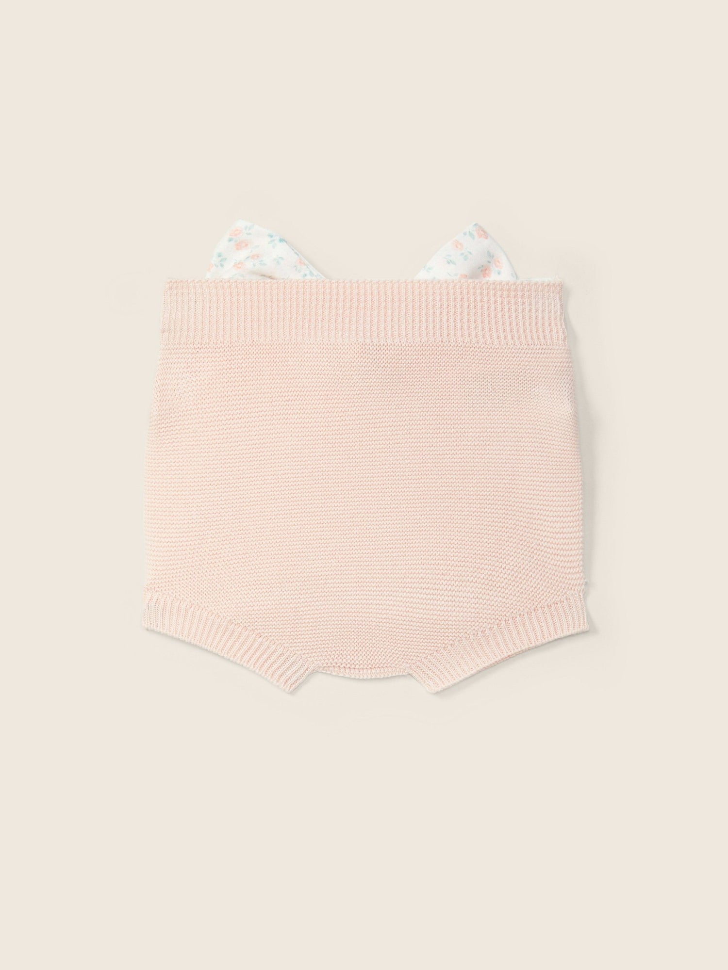 Bloomer avec nœud tricoté en coton biologique