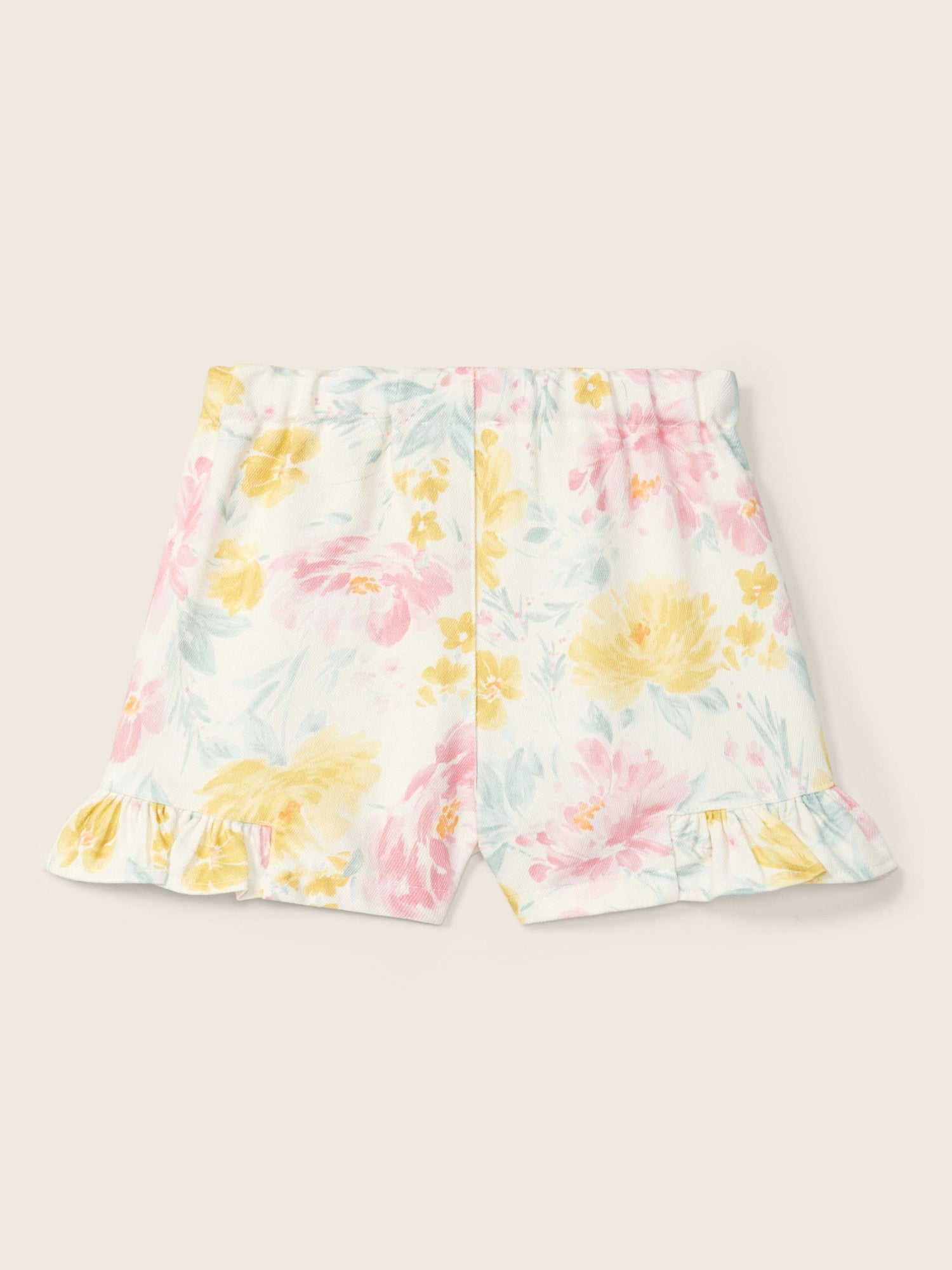 Short à fleurs aquarelle
