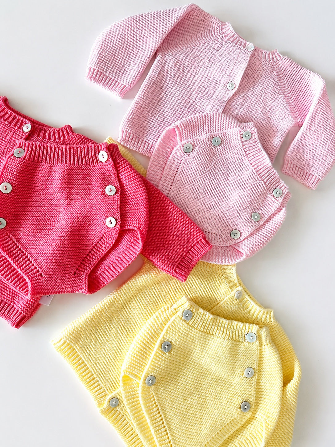 Ensemble en maille 100% coton