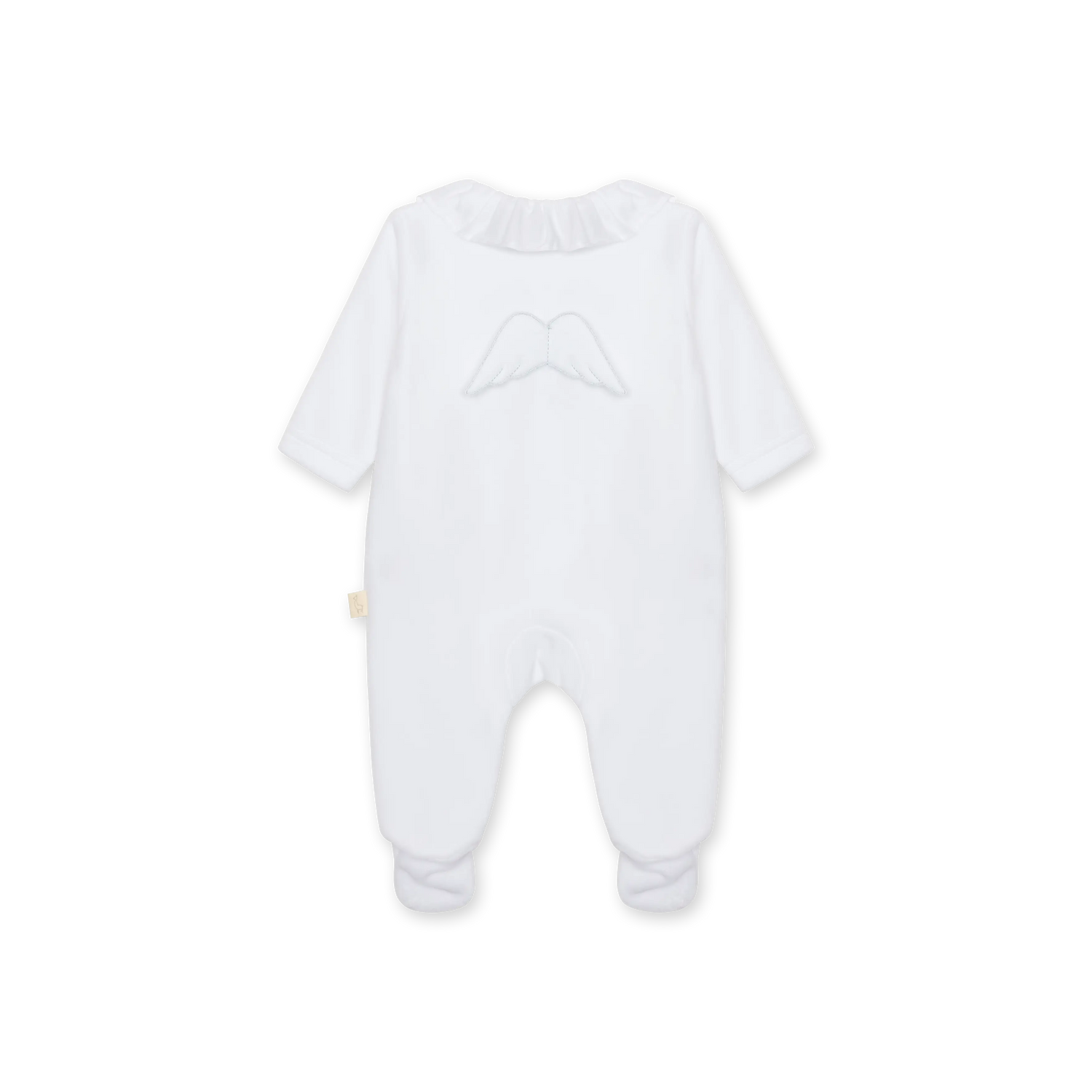 Pyjama en velours Angel avec col à volant