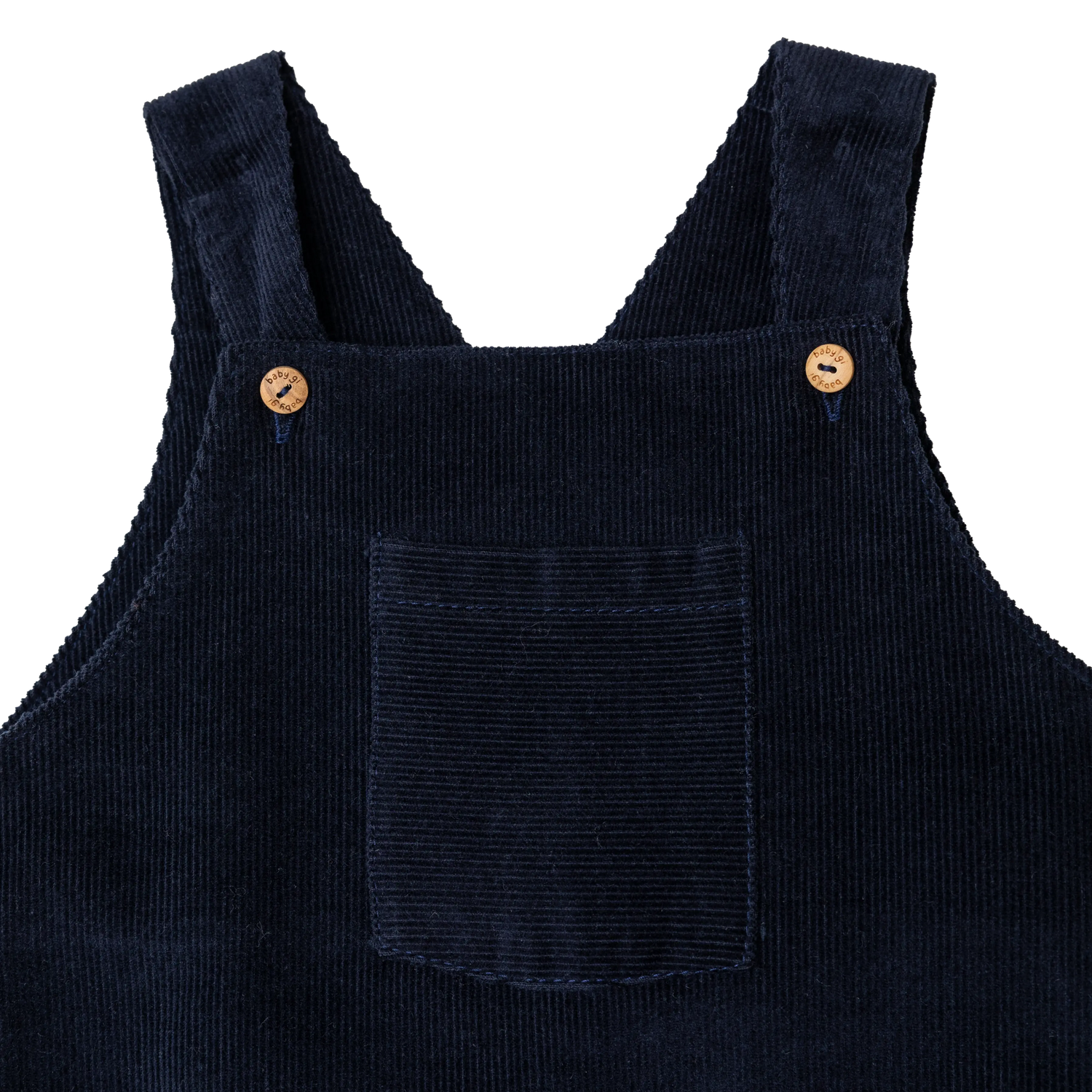 Salopette Baby Gi en velours côtelé