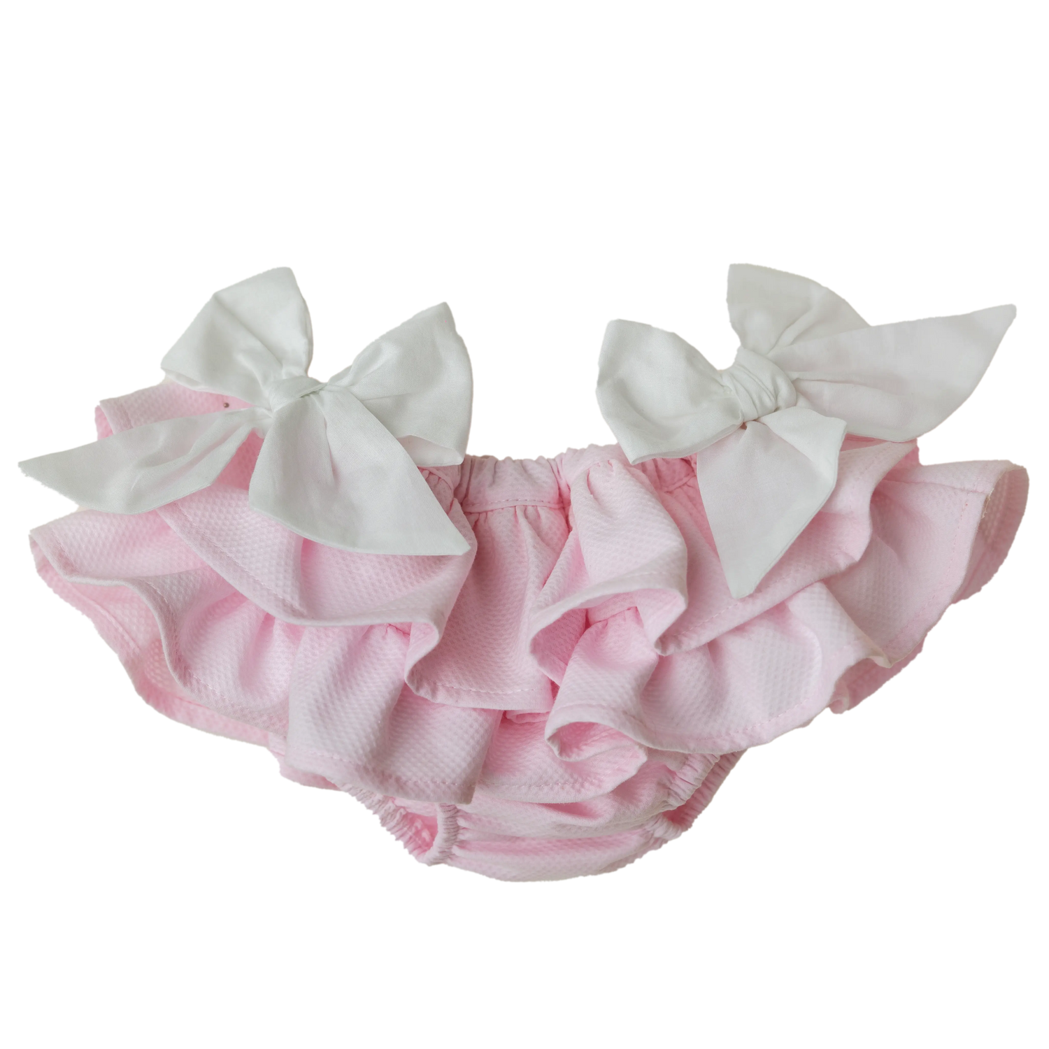 Bloomer en piqué avec nœuds