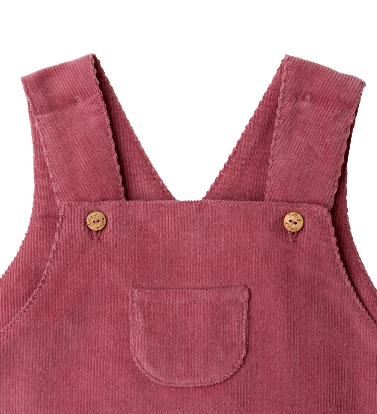 Robe Baby Gi en velours côtelé