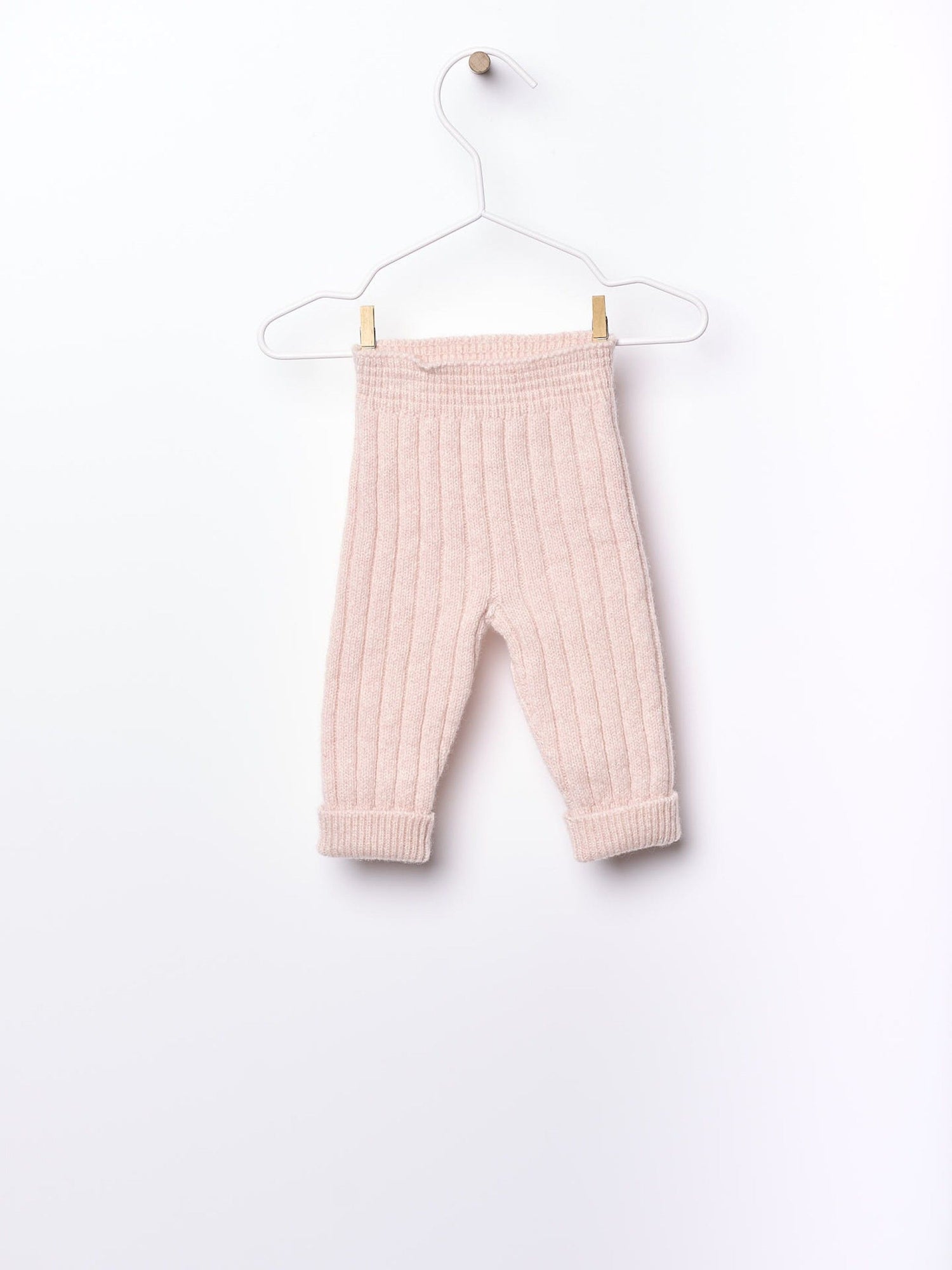 Pantalon tricoté en laine mérinos