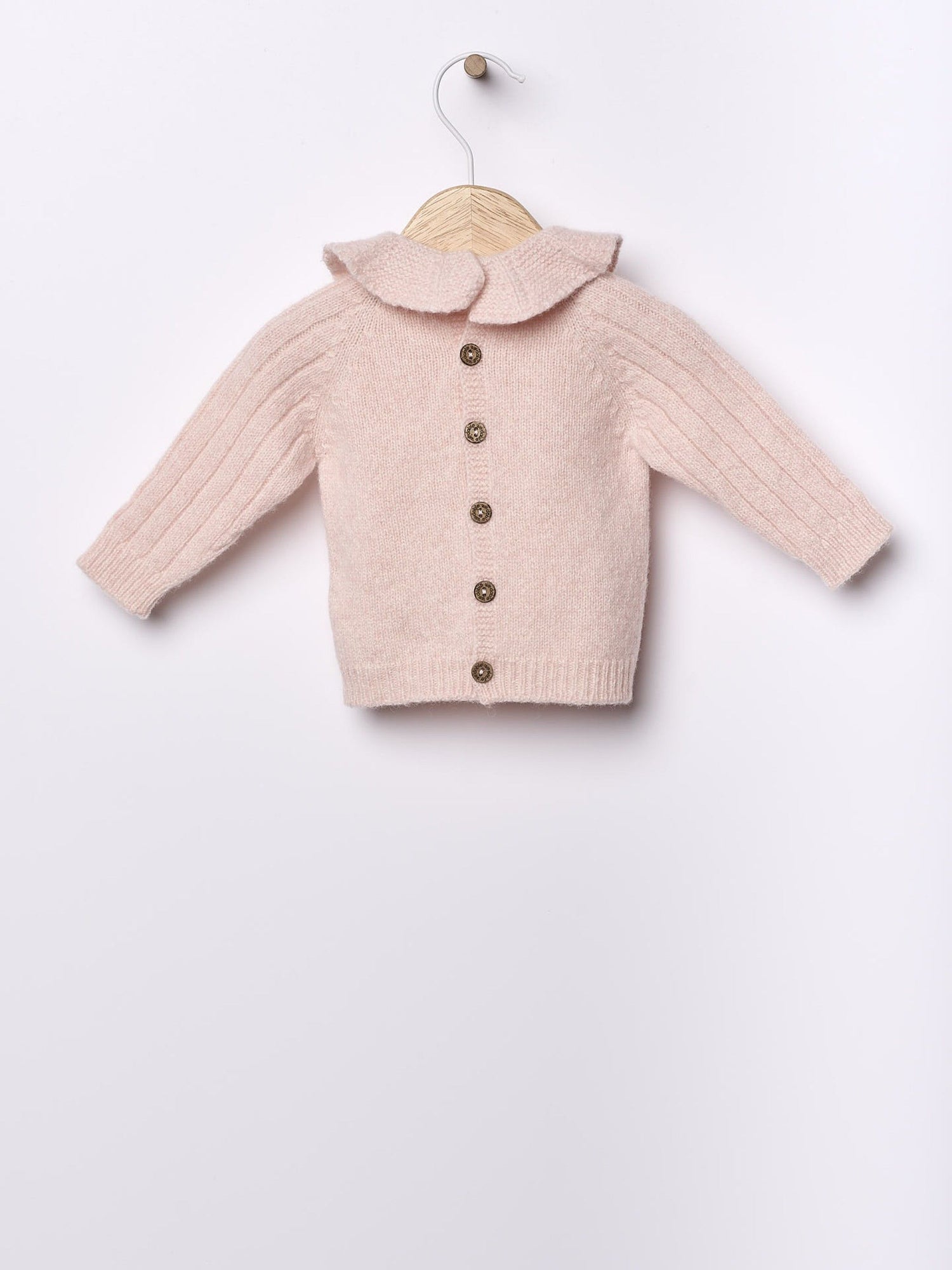 Pull tricoté en laine mérinos