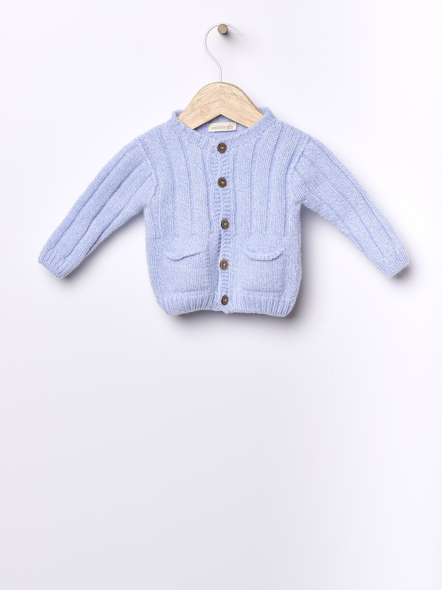 Gilet tricoté en laine mérinos