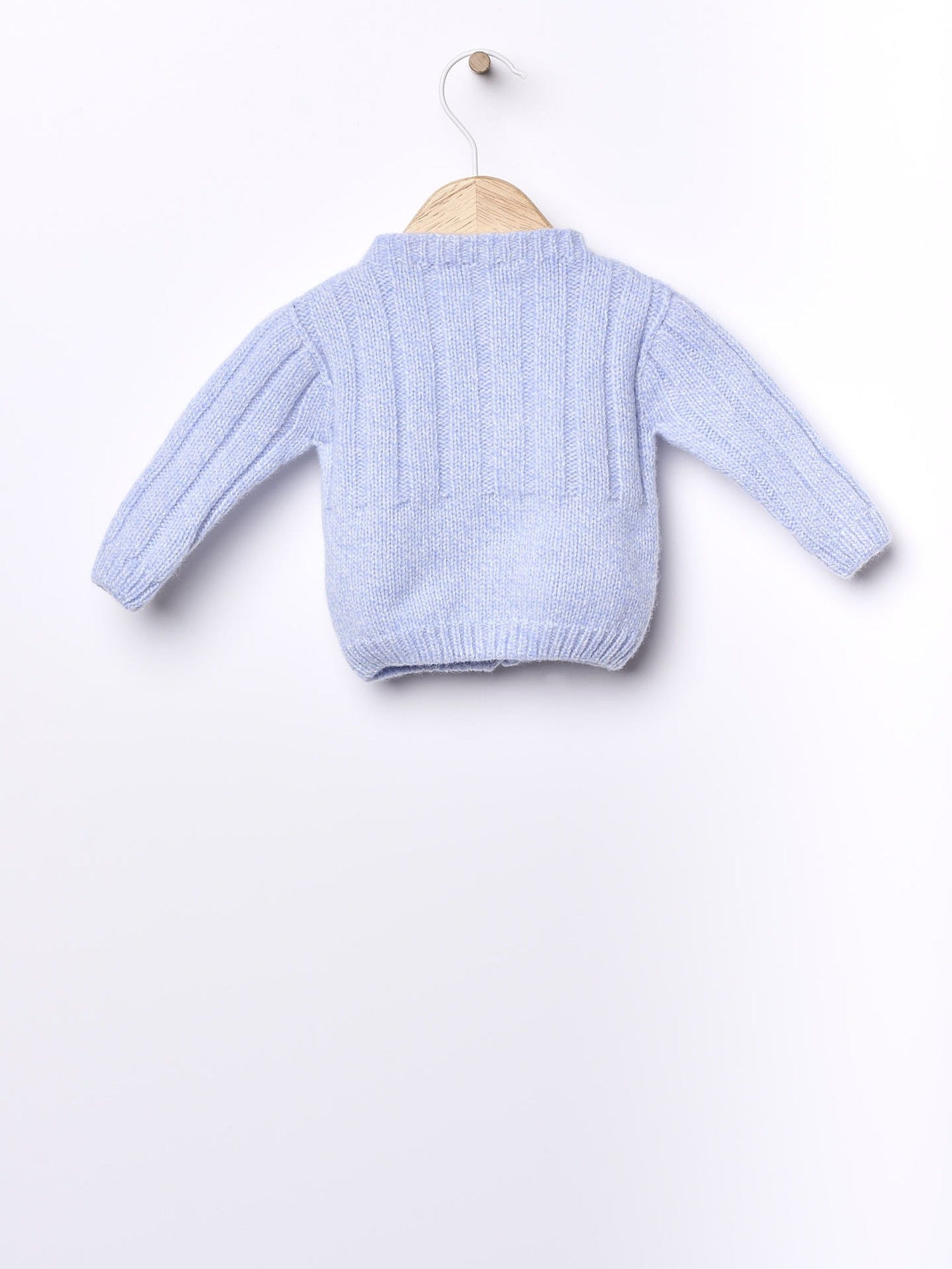 Gilet tricoté en laine mérinos